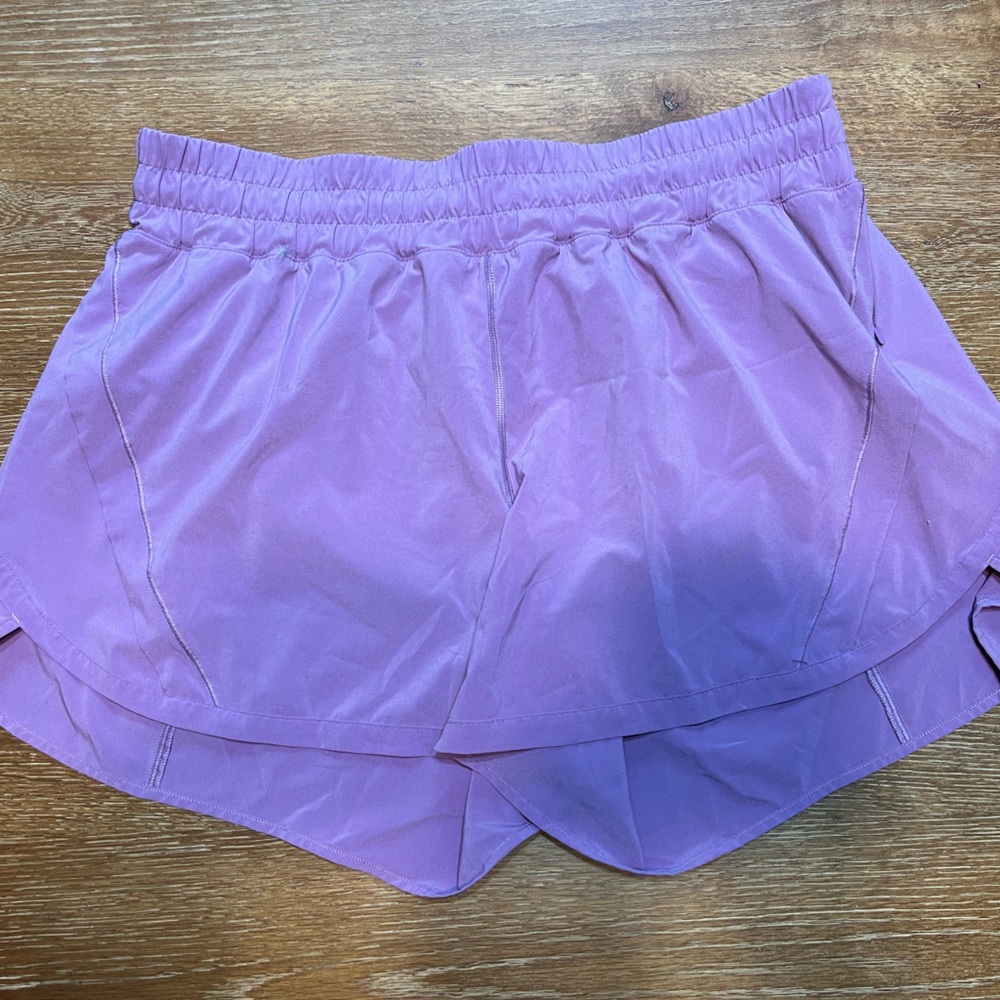 Lululemon Track That 5in shorts purple size 16
